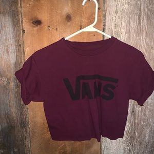 Cropped Vans Tee